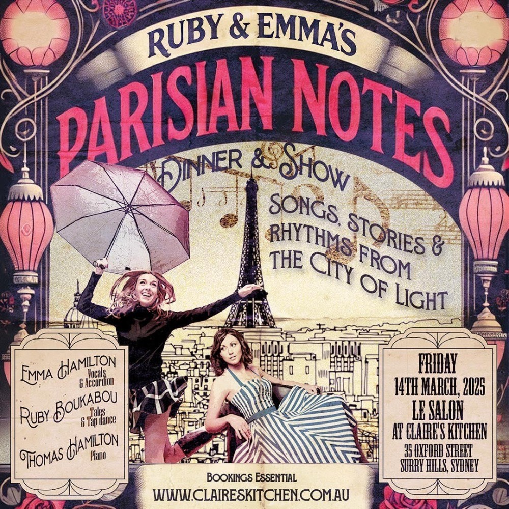 Ruby & Emma’s Parisian Notes